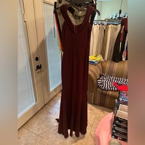 Long dress in Maroon size 1